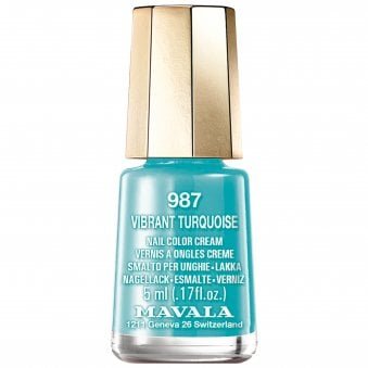 Breathable Mini Nail Polish - Vibrant Turquoise (987) 5ml