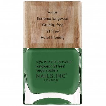 Breathable Plant Power Nail Polish - Wipe The Slate Green 14ml