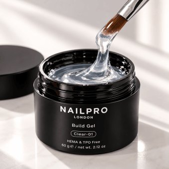 Builder Gel HEMA & TPO Free - Clear 01 - 60g