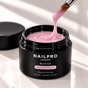 Nail Pro Builder Gel HEMA & TPO Free - Dazzling Dutches 07 - 60g