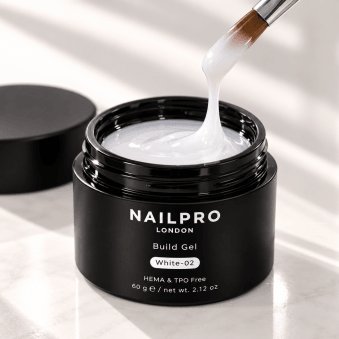 Builder Gel HEMA & TPO Free - White 02 - 60g