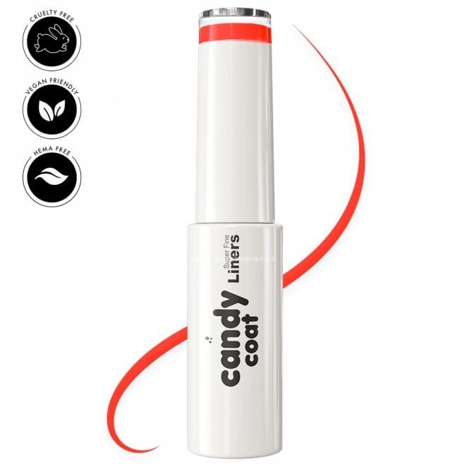Candy Coat Hema Free Gel Nail Art Liner - Chilli Red 10ml