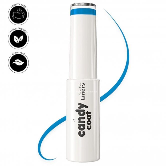 Candy Coat Hema Free Gel Nail Art Liner - Denim Blue 10ml