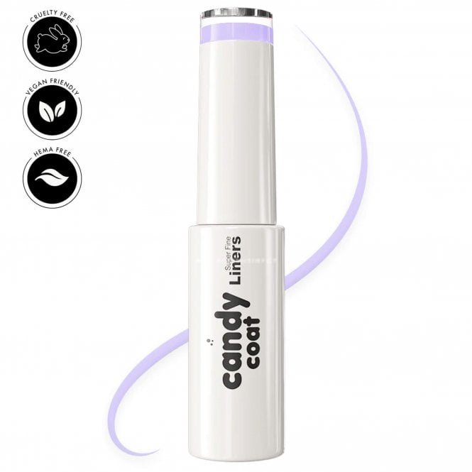 Candy Coat Hema Free Gel Nail Art Liner - Lilac 10ml