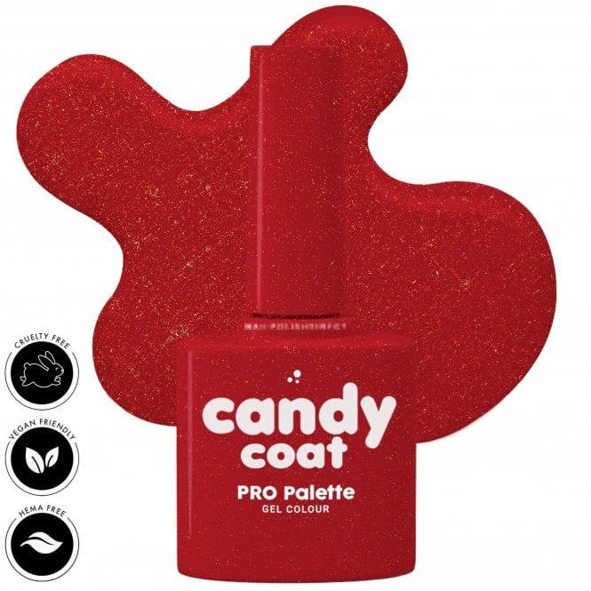 Candy Coat Pro Palette - Hema Free Gel Polish - Ruby 10ml