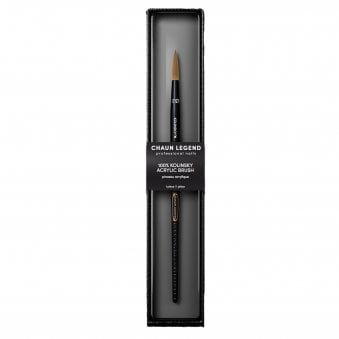 Celebrity Nail Artist Acrylic Brush - 100% Kolinsky Brush - Size 8 (LGKB10008)