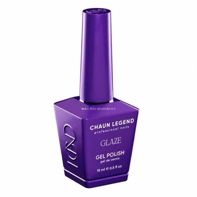 Chaun Legend Celebrity Nail Artist Glaze HEMA Free Gel Polish Collection - Grape Sangria 15ml