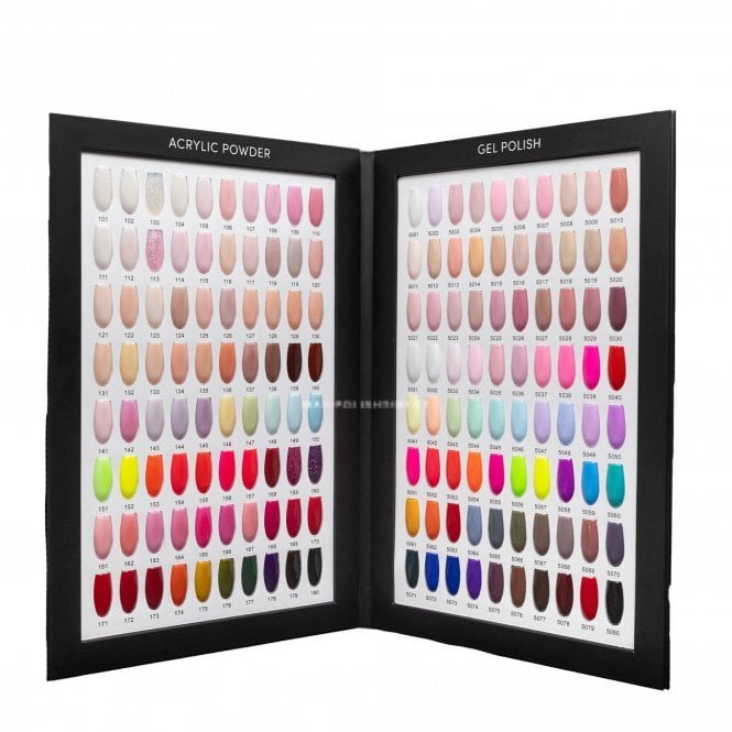Chaun Legend Celebrity Nail Artist - Nail Shade Book