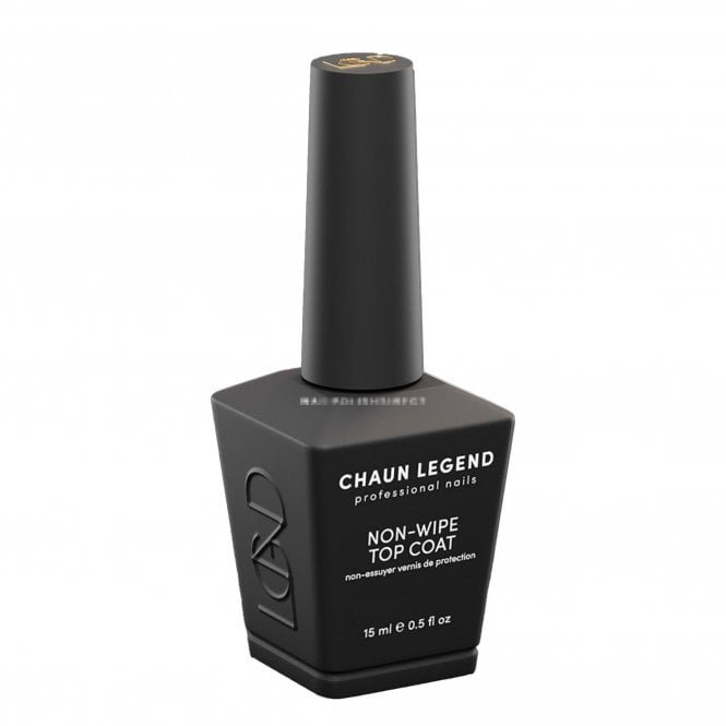 Chaun Legend Celebrity Nail Artist - Gel Polish - Non-Wipe Top Coat 15ml (LGNWTC)