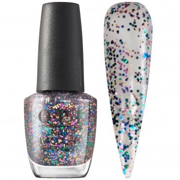 Cheers To Mani Years Glitter Topper Nail Polish 15ml (HRN13)