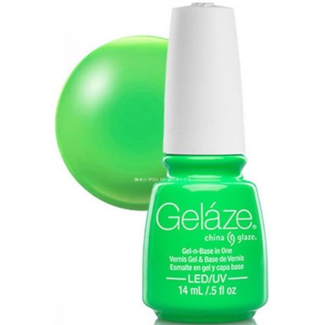 China Glaze Gel Polish - In The Lime Light (Shimmer) (81815)