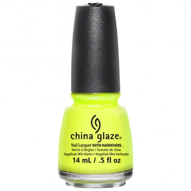 China Glaze Nail Polish - Yellow Polka Dot Bikini 14ml (80948)
