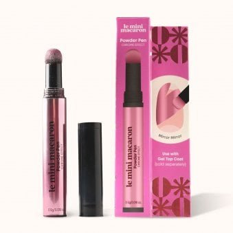 Chrome Powder Nail Art Pen - Pink Revolution