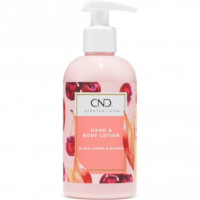 CND Scentsations Hand & Body Lotion - Black Cherry & Nutmeg 245ml (210-18-245)
