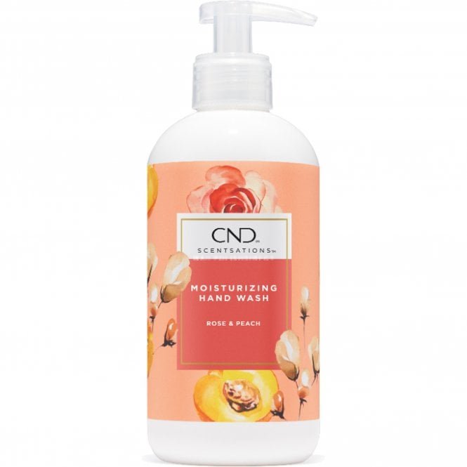 CND Scentsation Moisturizing Hand Wash - Peach & Rose 390ml (210-25-003)