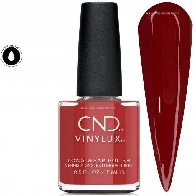 CND Vinylux Long Wear Nail Polish - Books & Beaujolais 15ml (395)