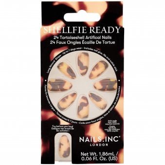 Coloured False Nails - Shellfie Ready (24 Nails & Glue 1.86ml)