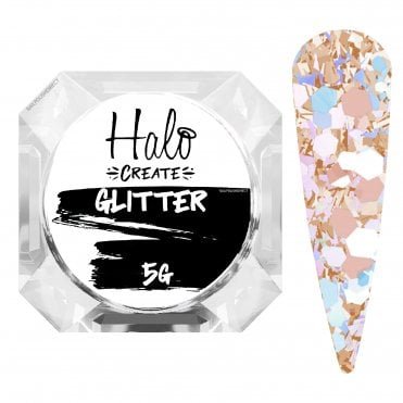 Create Multi-Hex Nail Art Glitters - Be Pure 0.5g (NA333)