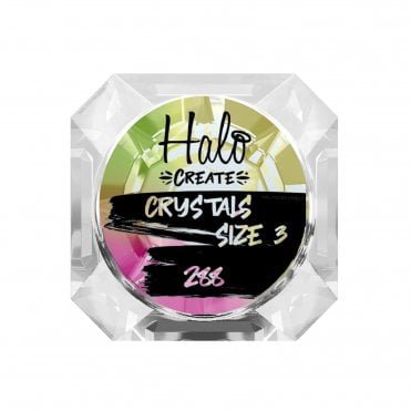 Create Nail Art Crystals - Multi Colour - Size 3 (288 Small Pieces) (NA512)