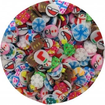Create Nail Art - Fimo Slices - Christmas (NA903)