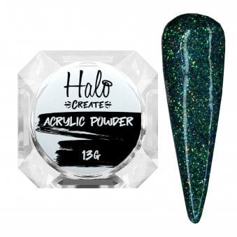 Create Nail Art Glitter Acrylic Powder - Dublin 13g (NA203)