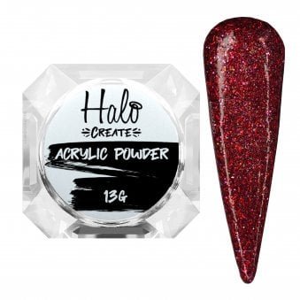 Create Nail Art Glitter Acrylic Powder - Tokyo 13g (NA208)