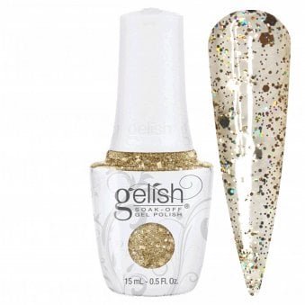 Soak-Off Gel Nail Polish - All That Glitters Is Gold 15ml (1110947)