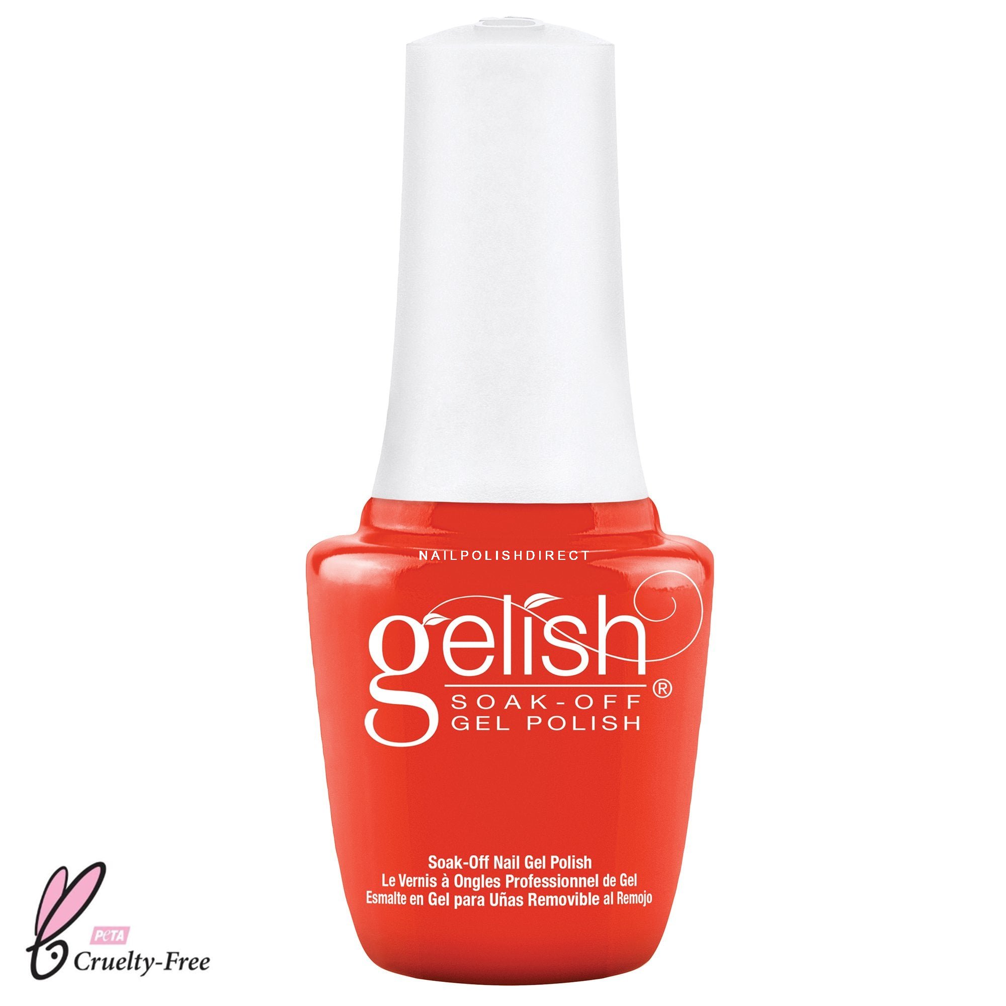 Gelish Mini Stand Out UV Nagellack – Rot, 9 Ml | Langanhaltender Gellack Für Bis Zu 21 Tage