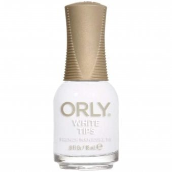Cruelty-Free Vegan Nail Polish - White Tips 18ml