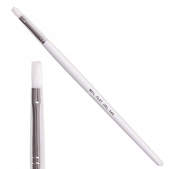 Cuccio Flat Nylon UV Nail Gel Brush - 545 