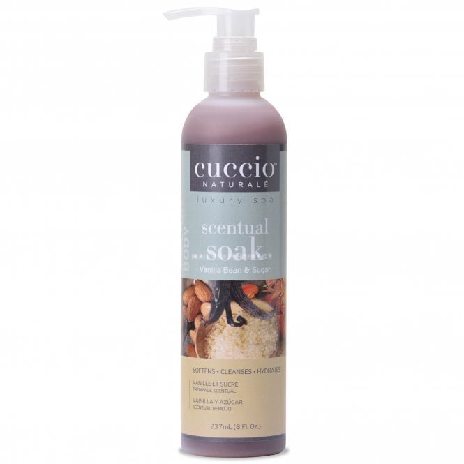 Cuccio Hands, Feet & Body - Scentual Soak | Vanilla Bean & Sugar (3328-C) 237ml