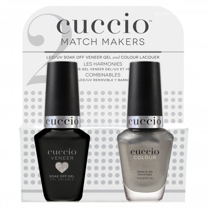 Cuccio Just A Prosecco Match Maker - Gel & Nail Polish Set (2 x 13ml)(CCMM1270)