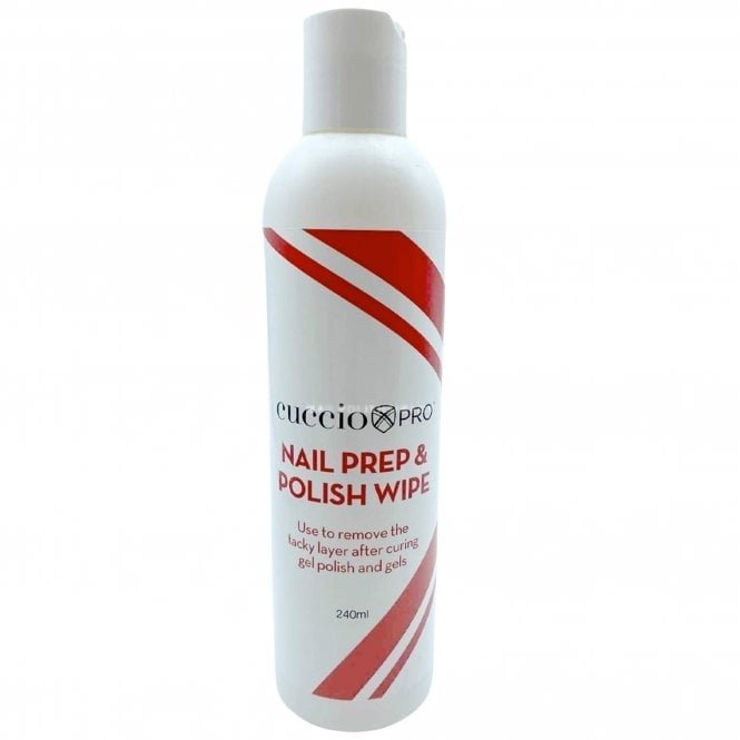 Cuccio Nail Prep & Gel Polish Wipe For Gel Manicures 240ml (CP17928)