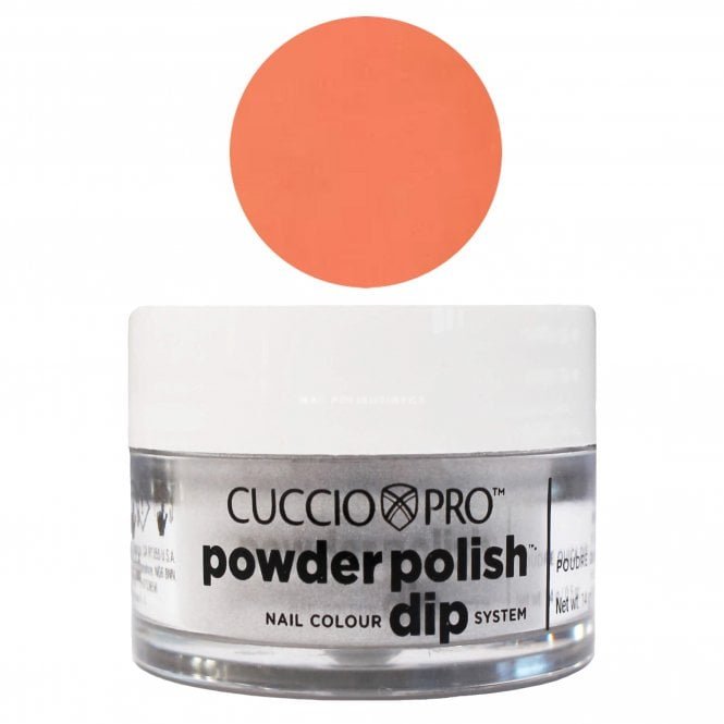 Cuccio Pro Powder Polish - Nail Colour Dip System - Bright Orange 14g Or 45g (5607-5)