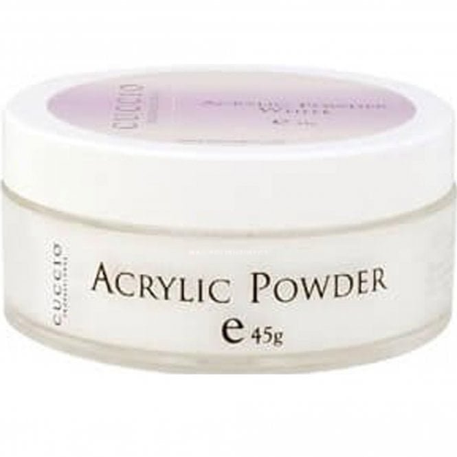 Cuccio Revolution Acrylic Powder  - White 45g (CPAA3033