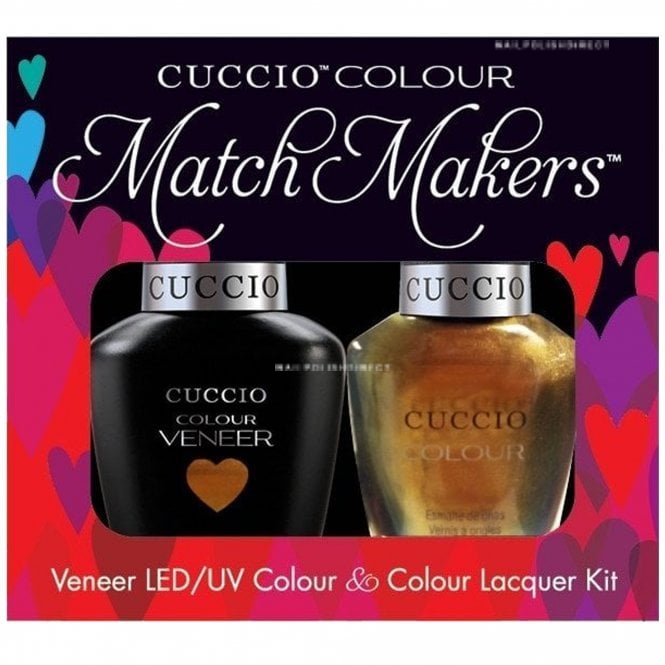 Cuccio Crown Jewels Match Maker - Gel & Nail Polish Set (2x13ml) (6170LEDMATCHMAKER)