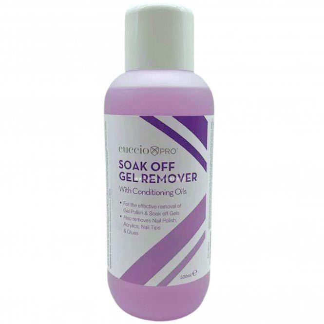 Cuccio Soak Off Gel Polish Remover with Conditioning Oils 500ml (CP19410)