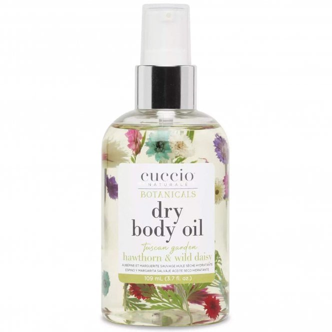 Cuccio The Italian Garden Collection - Hydrating Dry Body Oil - Hawthorn & Wild Daisy 109ml (CNSC4705)