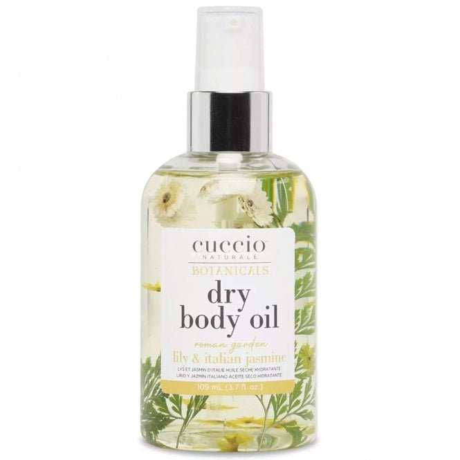 Cuccio The Italian Garden Collection - Hydrating Dry Body Oil - Lily & Italian Jasmine 109ml (CNSC4694)