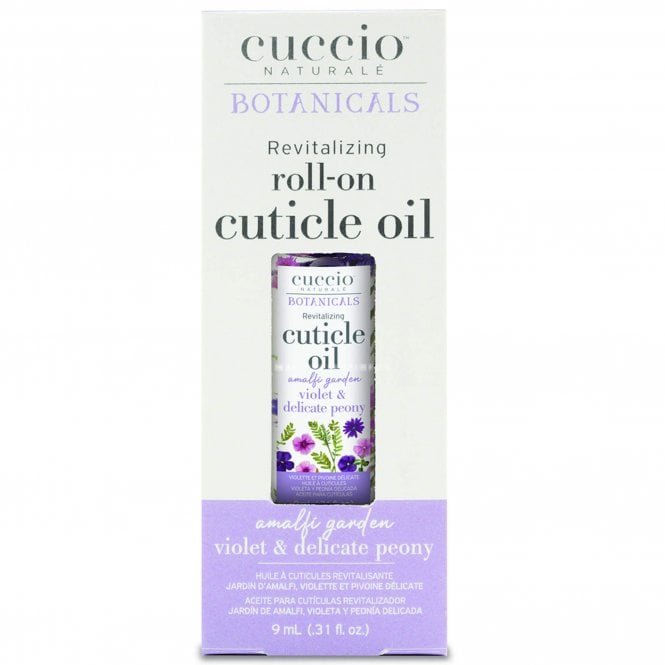 Cuccio The Italian Garden Collection - Violet & Delicate Peony Roll-On Cuticle Oil 9ml (CNSC4050)