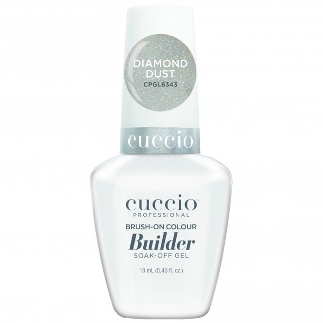 Cuccio TPO Free Brush On Colour Builder Gel - Diamond Dust 13ml (CPGL6343)