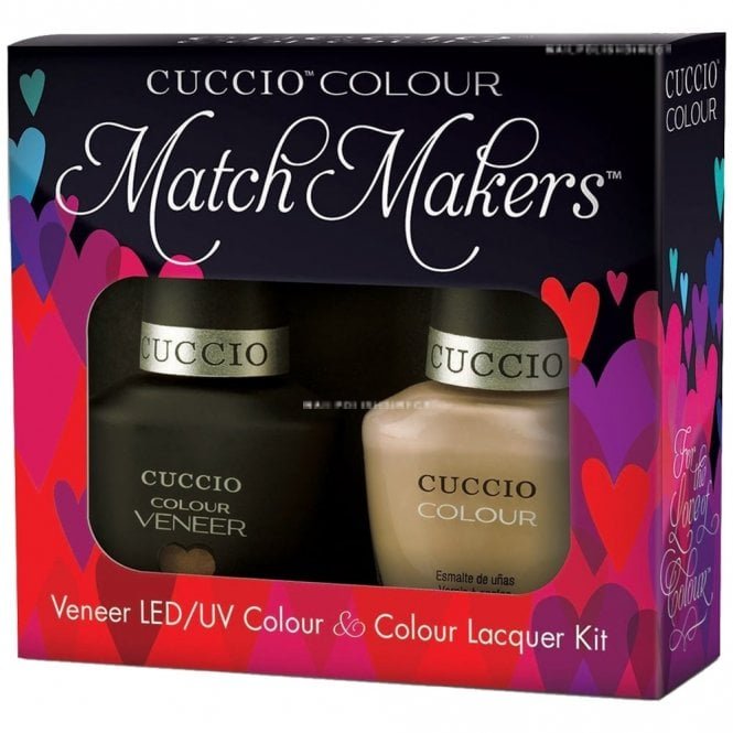 Cuccio Java Va Voom Match Maker - Gel & Nail Polish Set (2x13ml)(6117LEDMATCHMAKER)