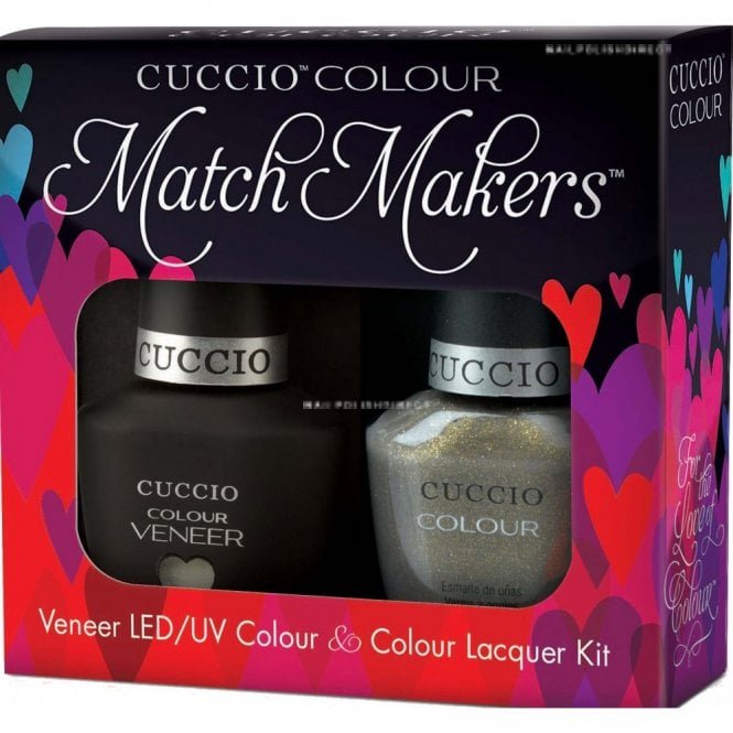 Cuccio Olive You Match Maker - Gel & Nail Polish Set (2x13ml) (6178LEDMATCHMAKER)