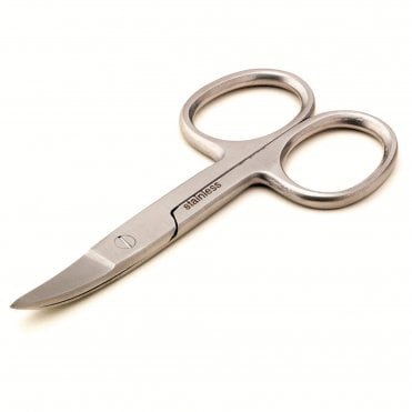 Gel Polish & Acrylic Nail Essentials - Curved Nail Scissors (SPI0040)