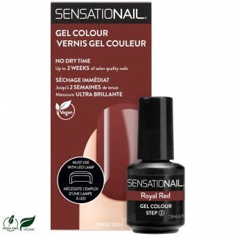 Damage Proof LED Gel Polish - Royal Red 7.39ml (72567)