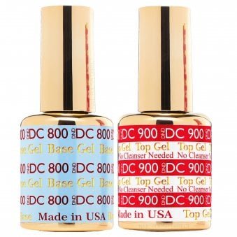 DC Basecoat 800 & Topcoat 900 Gel Polish Duo - (2 x 18ml)