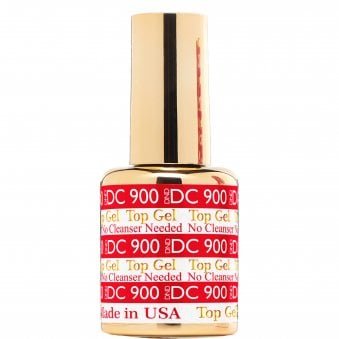 DC Gel Polish - Non Wipe Topcoat 900 18ml