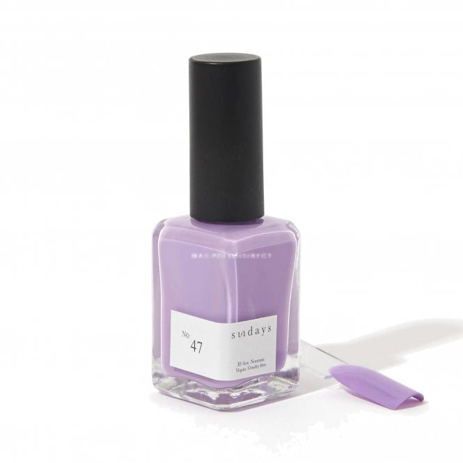Dear Sundays Non Toxic 10 Free Nail Polish Amethyst Purple 14ml - No.47