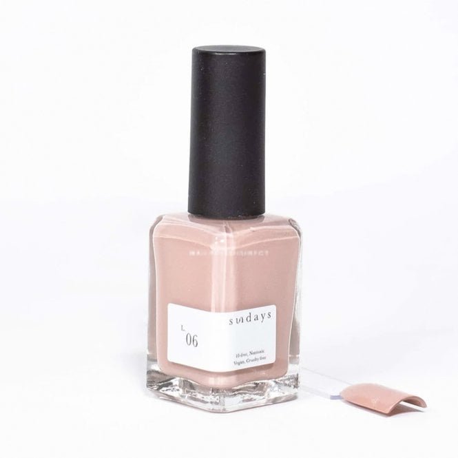 Dear Sundays Non Toxic 10 Free Nail Polish Buttery Nude 14ml - No.06