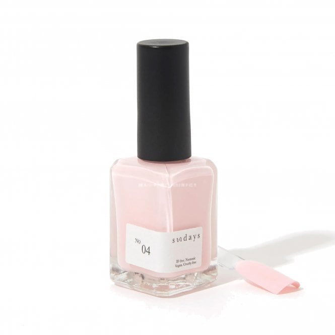 Dear Sundays Non Toxic 10 Free Nail Polish Light Pink 14ml - No.04